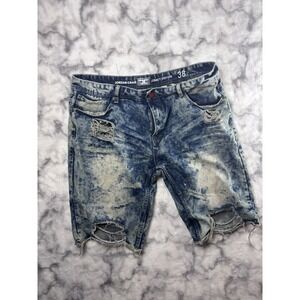 Mens Jordan Craig Legacy Edition Artisan Series Distress Acid Bleached 38 Cutoff